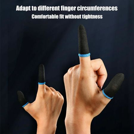 4 Paar Fingerhülse Mobile Gaming Finger Sleeve Touchscreen F