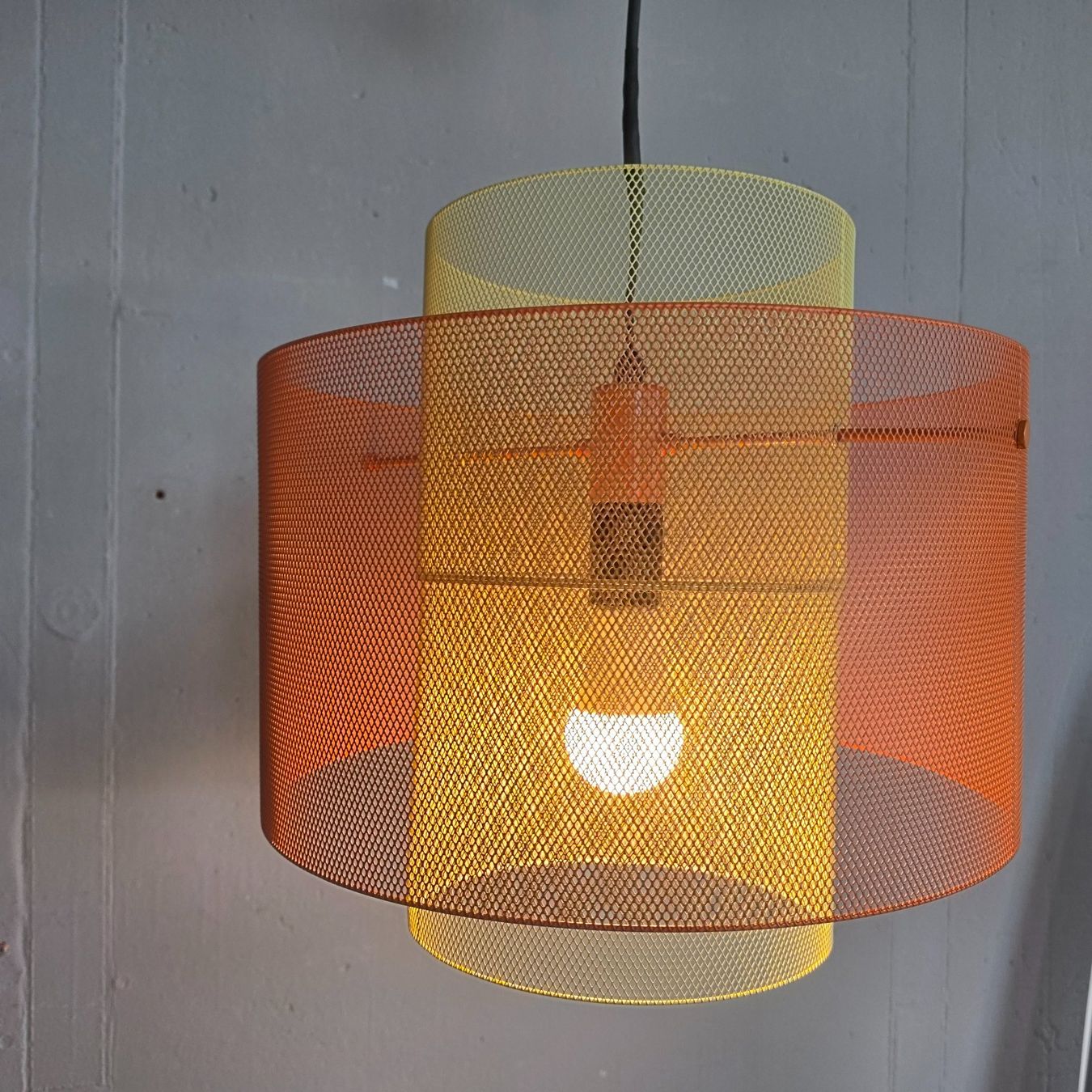 Lampadari & plafoniere: Drahtgitter Designerlampe Hängelampe Deckenleuchte – Usato da Nottwil venduto da Wondewa-Shop 6