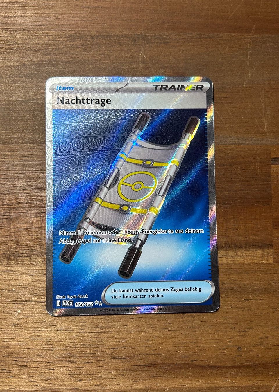 Pokémon Sammelbilder & Trading cards: Pokémon Karte Nachttrage – Gebraucht aus Schötz von Jekyll666