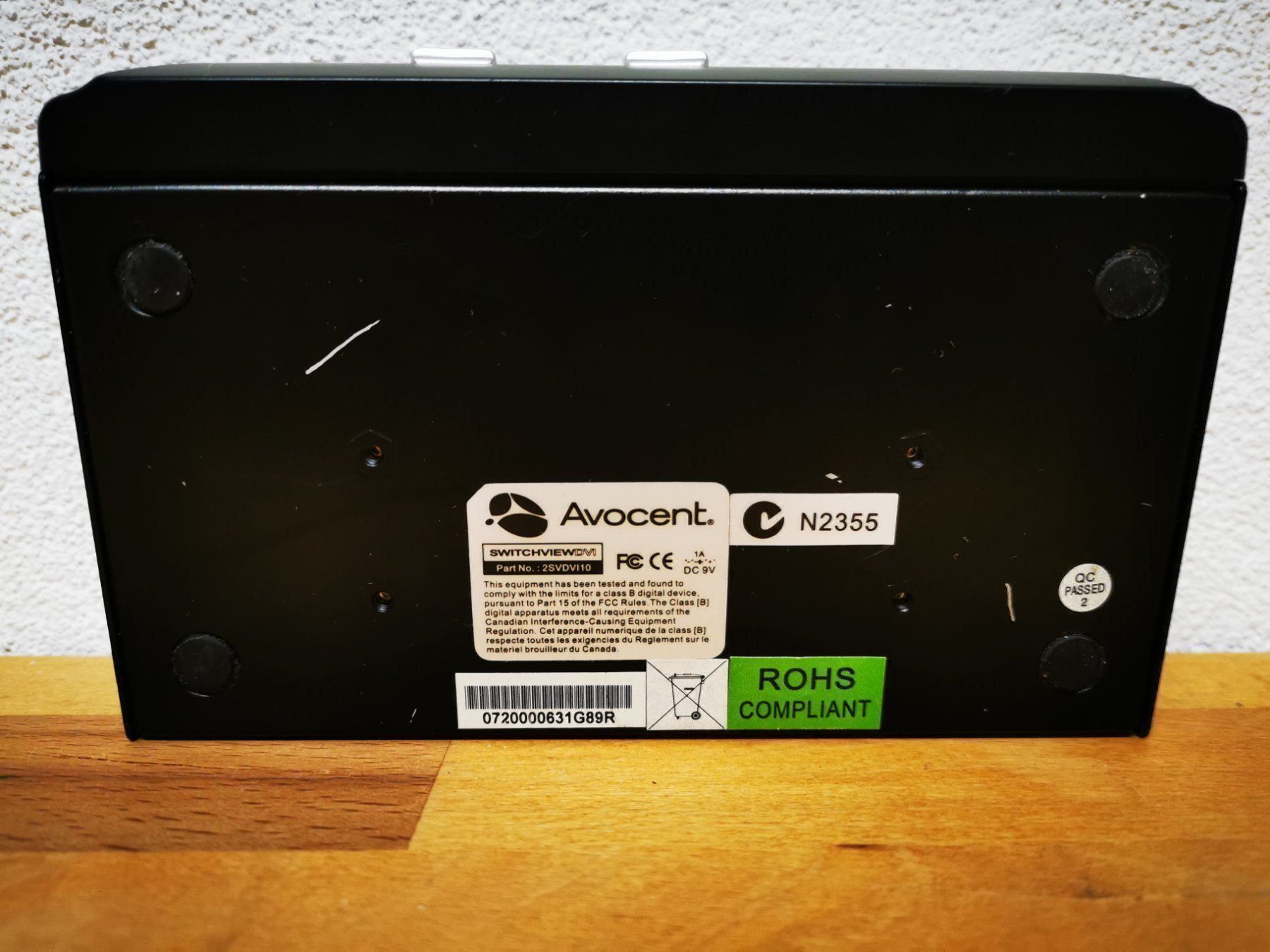 Amplificatori: AVOCENT KVM Switch DVI – Usato da Buchs ZH venduto da Sutoris 2