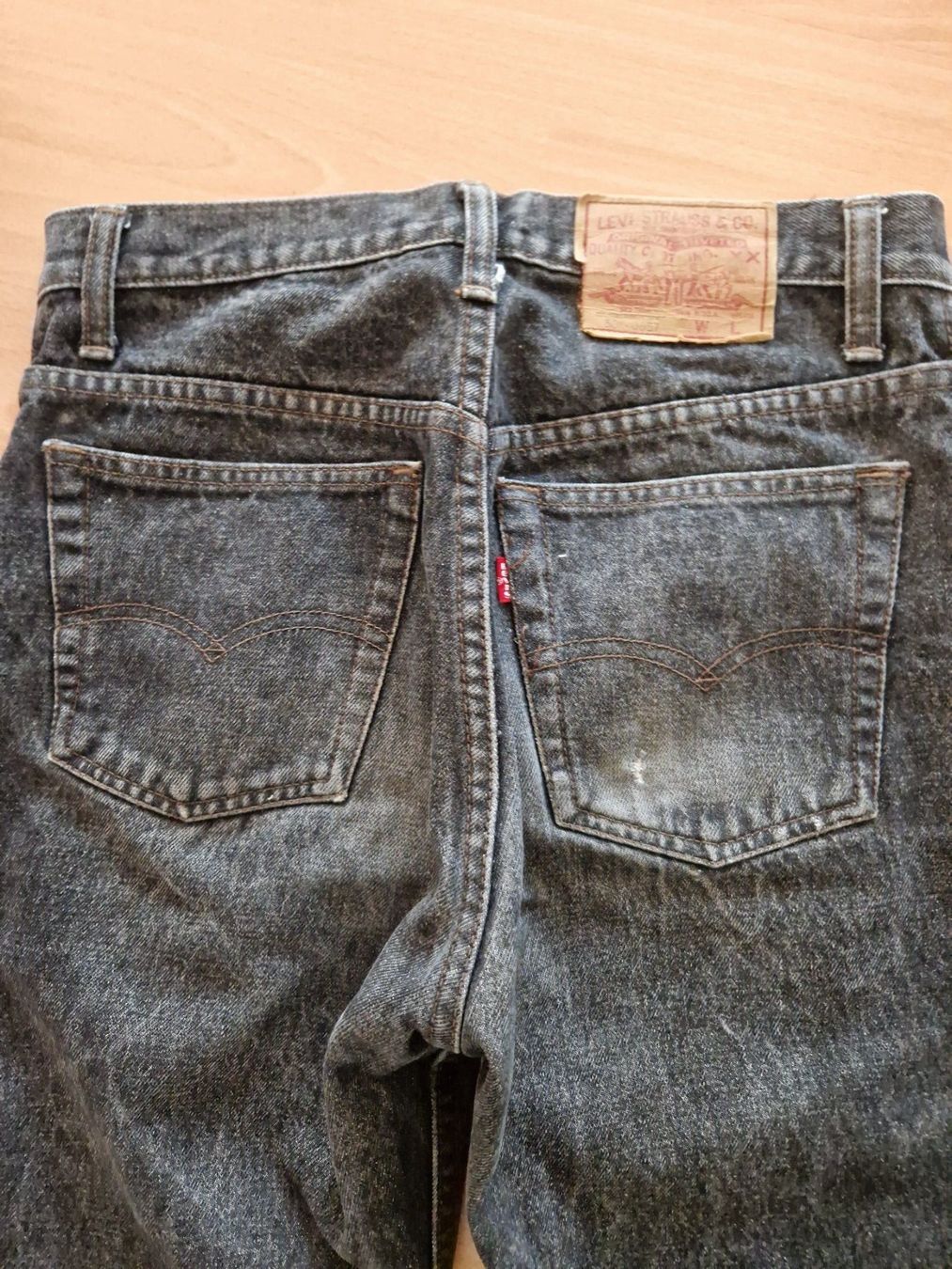 Levi's Jeans: Levis Jeans Hose Schwarz Moonwashed – Usato da Neuhausen am Rheinfall venduto da Alchimista 9