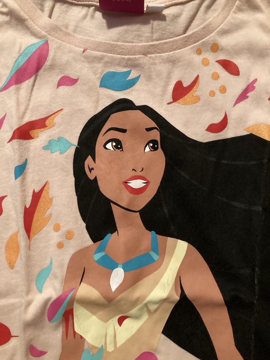 Camicette, T-shirt & Top: Pocahontas Mädchen Shirt Gr. 110/116 – Usato da Emmenbrücke venduto da JJ_89 1