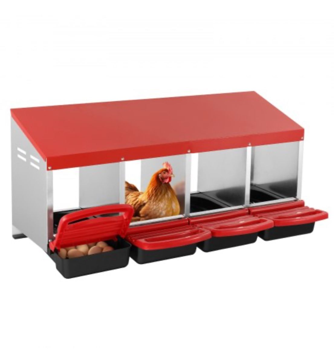 Käfige, Transport & Sicherheit: Legenest Hühner 4 Abteile hühnernest – Neu und originalverpackt aus Amriswil von JaJa-Express