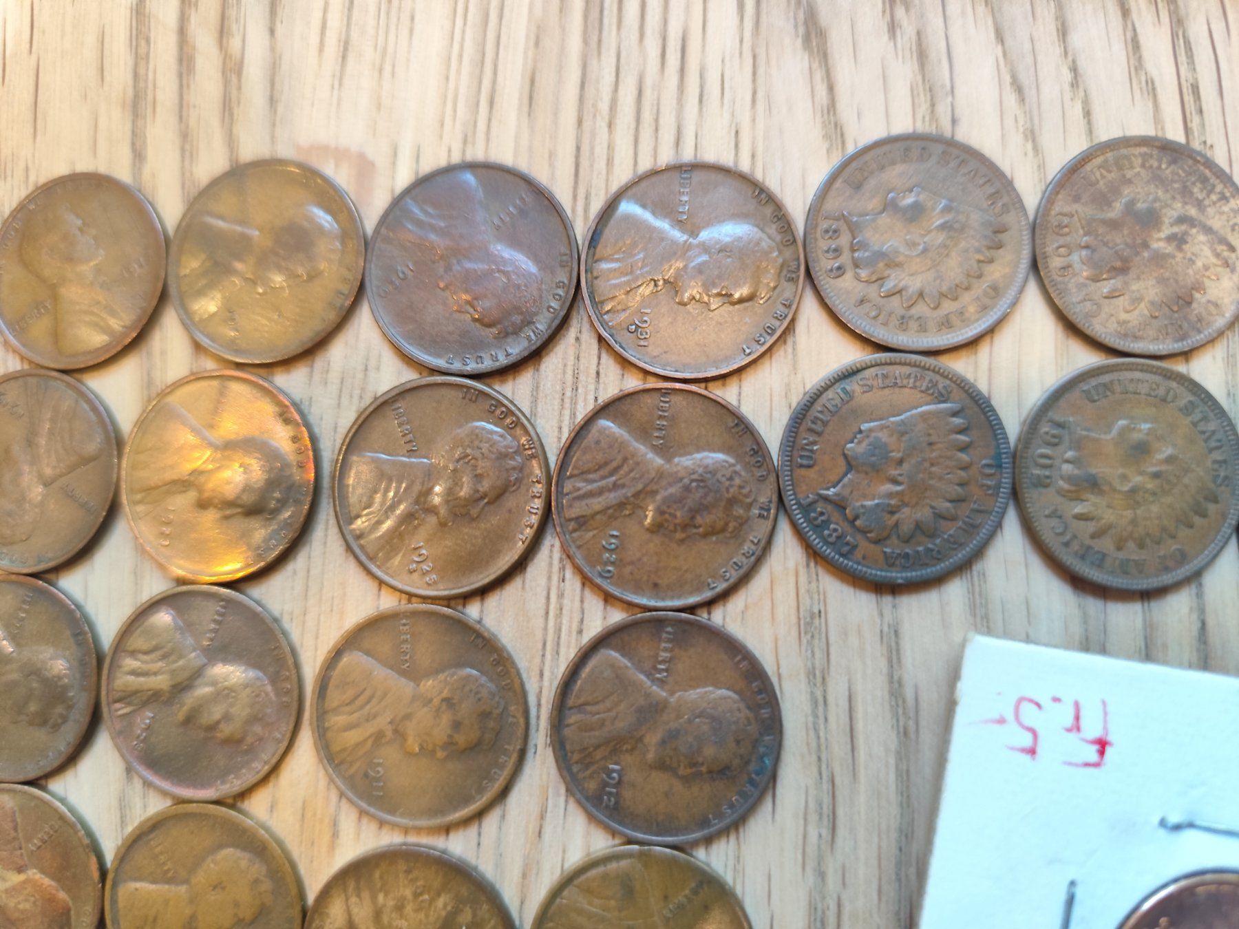 Tutti le monete: ==> 2.5kg US cents ca. 1882-1958 <= – Usato da Bern venduto da b.man_is_back 7