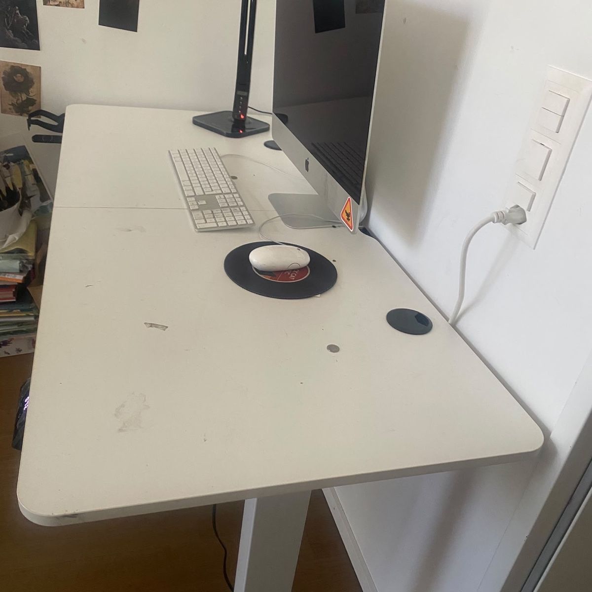 Schreibtische: Height Adjustable Desk White 140x60 – Neu (gemäss Beschreibung) aus Dietlikon von DimitraS 3