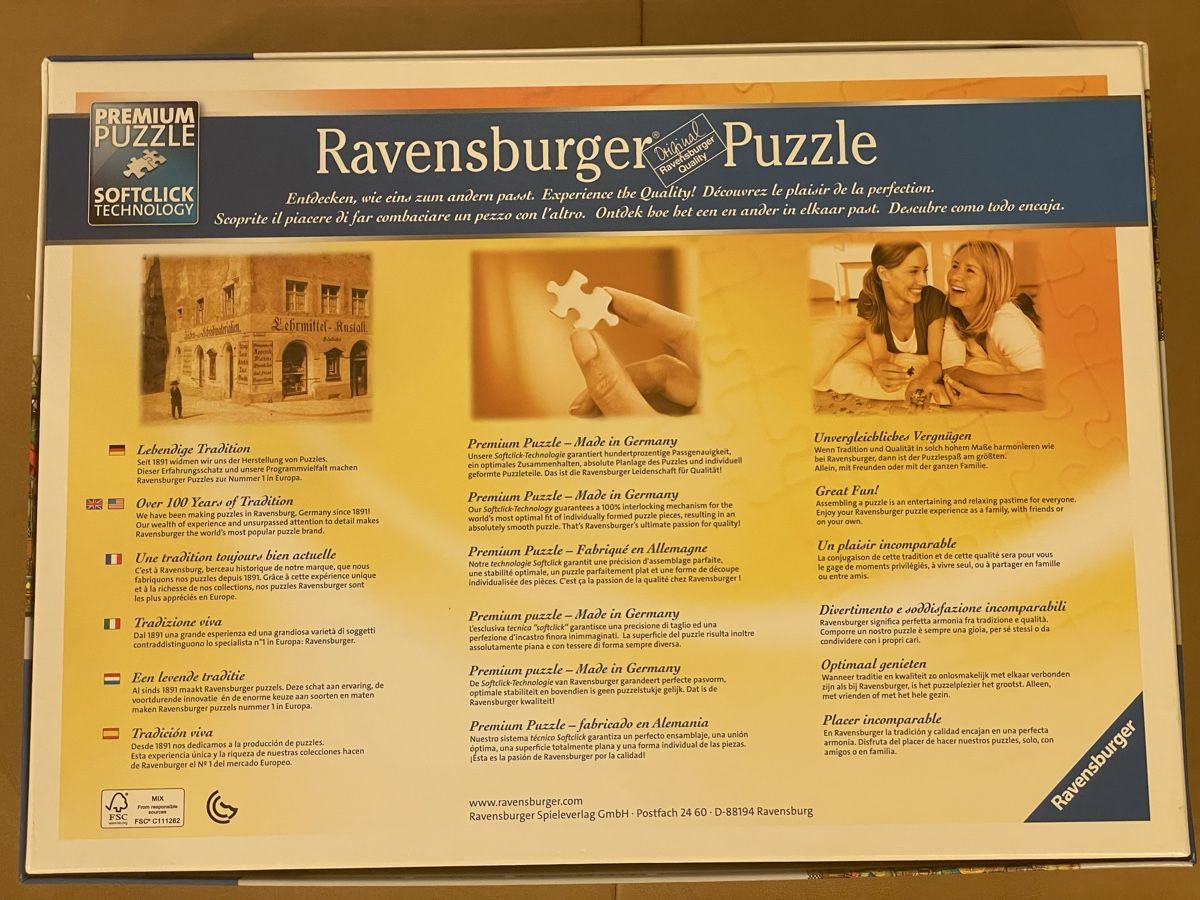 Ravensburger Puzzles: Neues Ravensburger Premium Puzzle, 1500 Teile – Neu (gemäss Beschreibung) aus Corcelles NE von gingerbrain 3