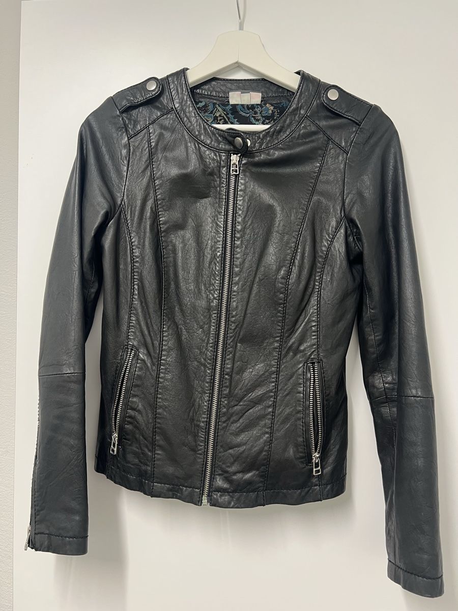 Vestes: Lederjacke Grösse 34 Echtleder – Neuf (Voir description) à Zürich par sellingmystuff1 1