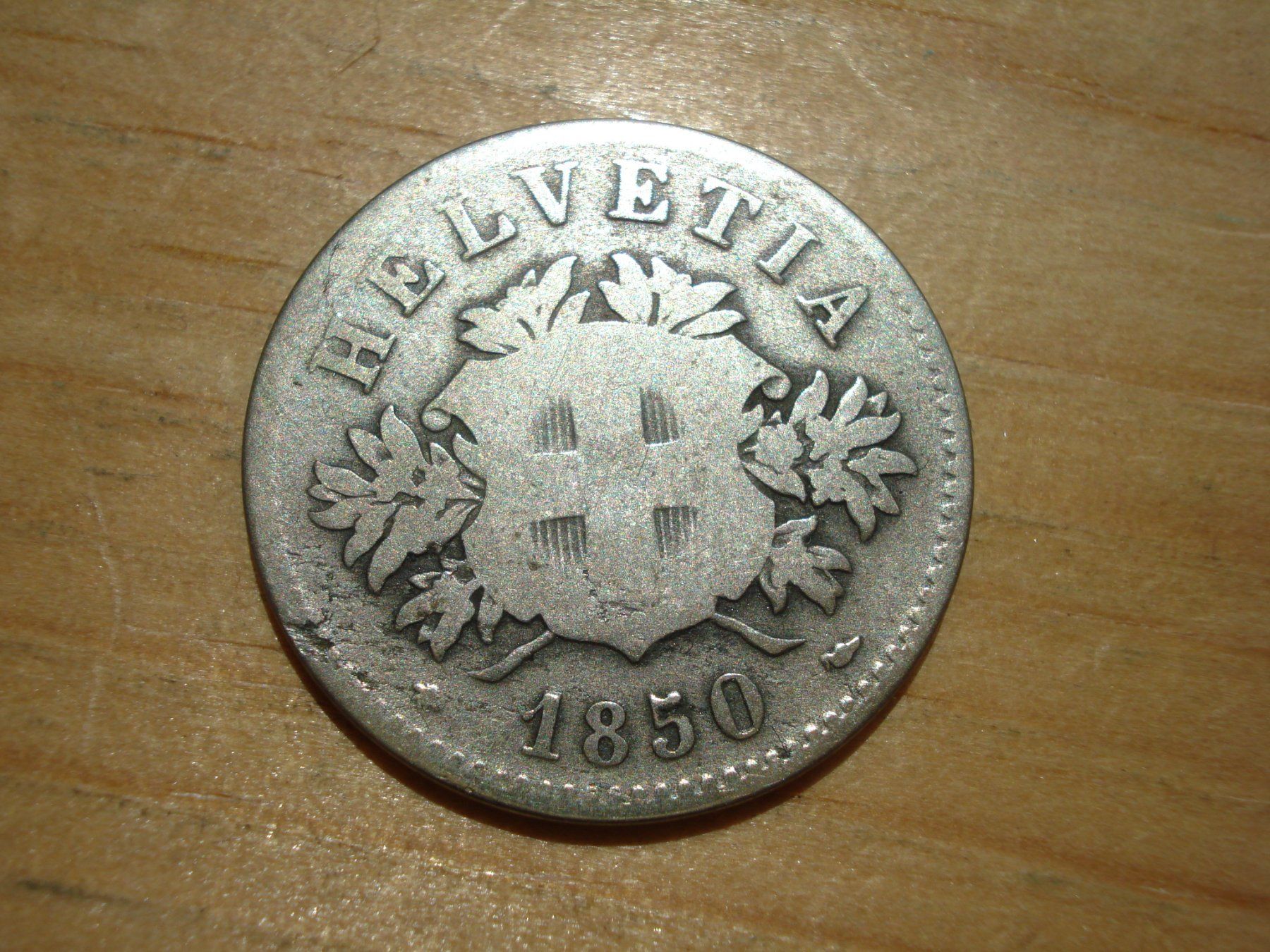 Tutti le monete: (H4) 20 rappen 1850 – Usato da Erlach venduto da Net-Coins