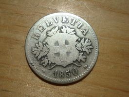 (H4) 20 rappen 1850