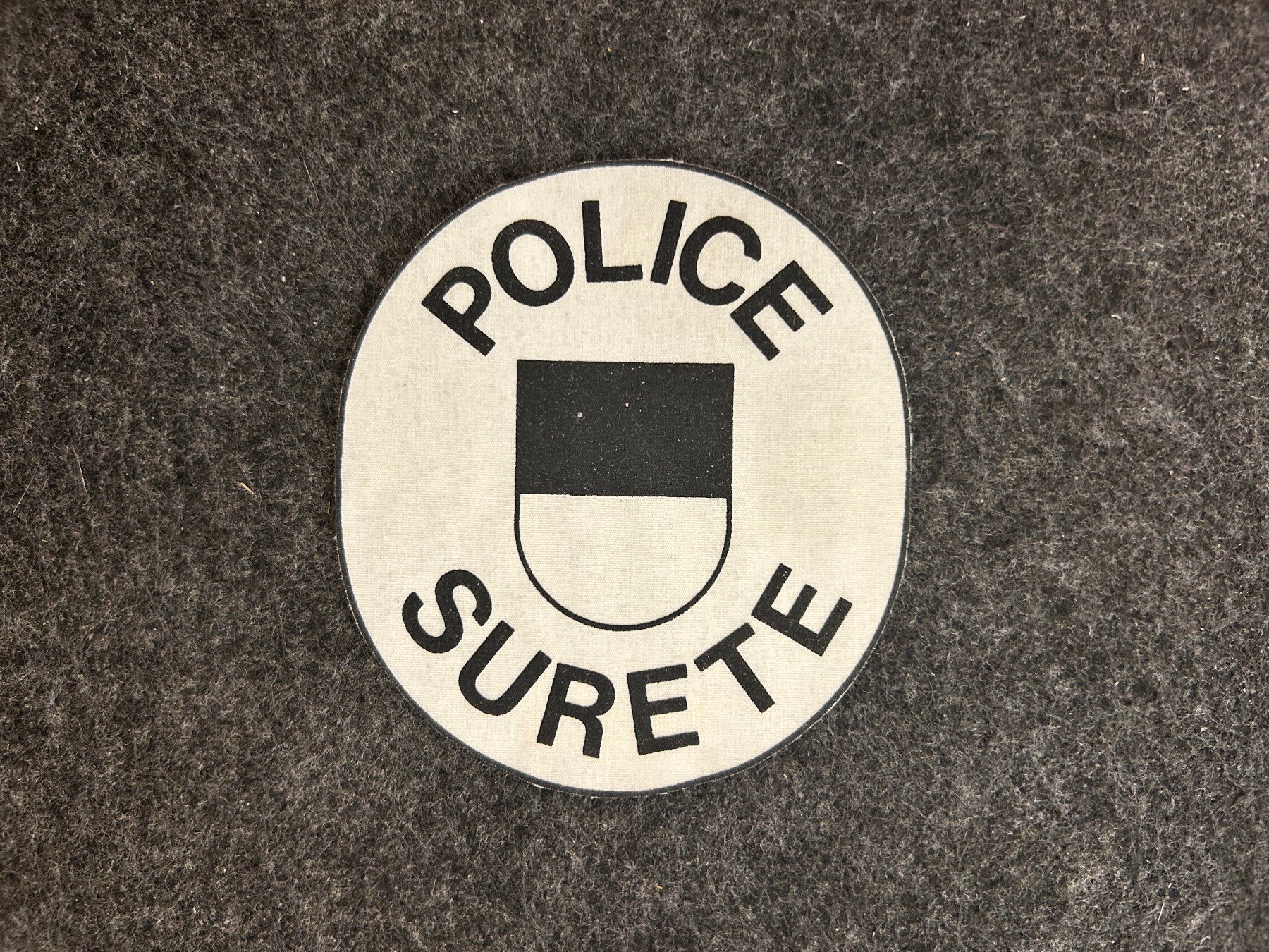 Plaketten & Abzeichen: Patch, FR, POLICE - SURETE – Gebraucht aus Berikon von DGC-1995