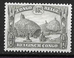 Belgisch-Kongo 1931: Kraal