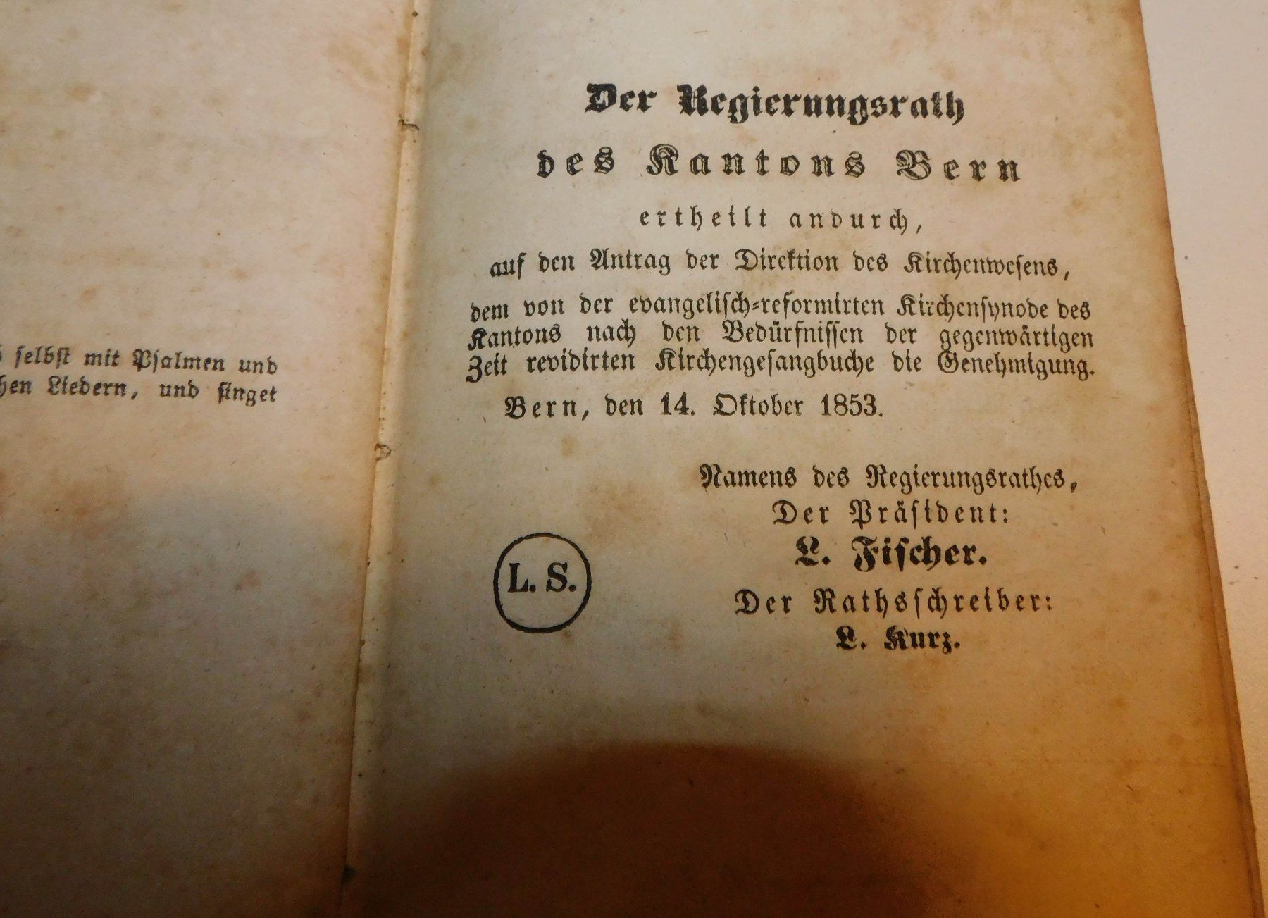 Libri: Neue Fundschätze 1853 Berner Gesangsbuch antikes Buch – Usato da Sursee venduto da 76