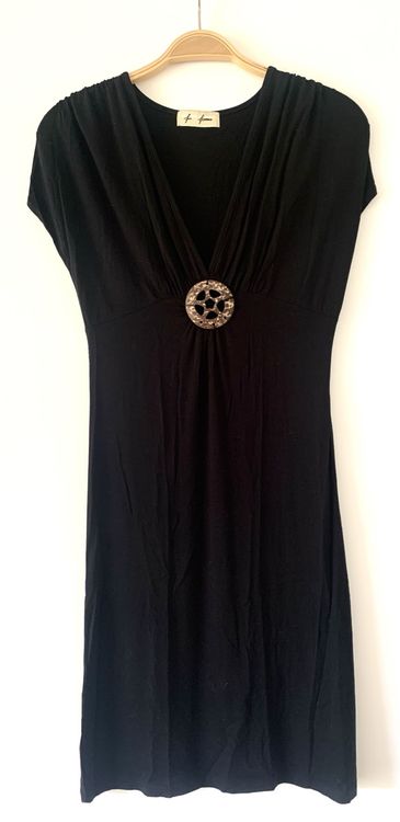 Robe Noire Sans Manches Best Mountain - Taille 38 - Longueur Genou - Pour Toutes Saisons