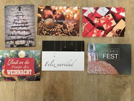 6 Postkarten OfficeTree Weihnachten