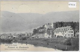 Souvenir de Reuchenette - Hotel de la Truite - animee
