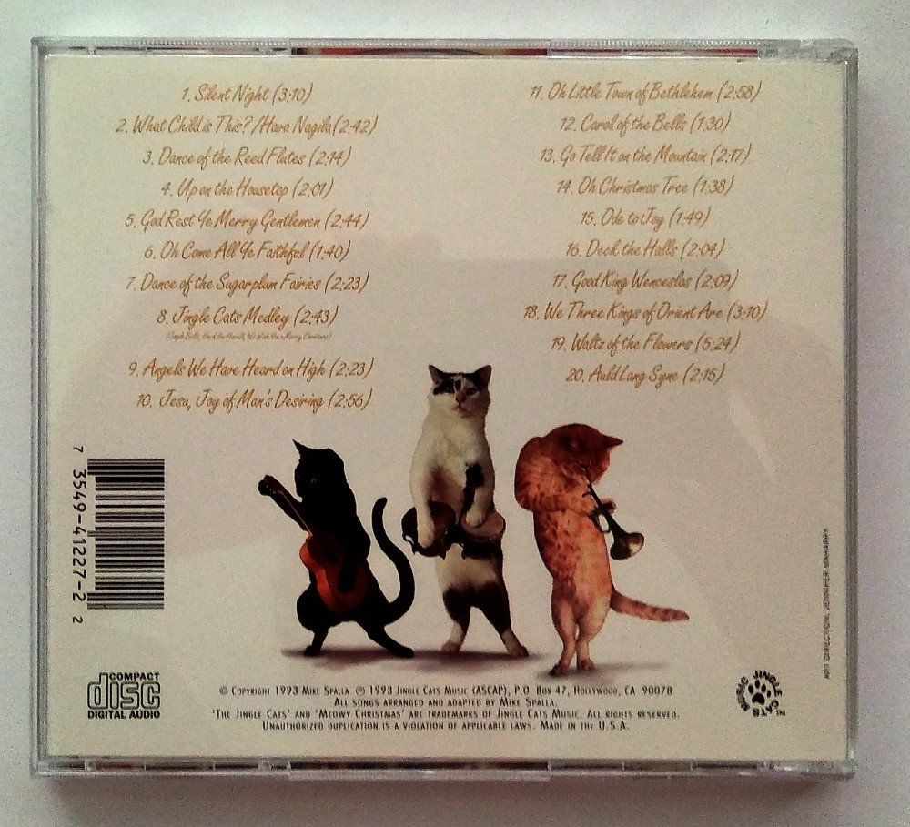 CD: CD - Jingle Cats - Meowy Christmas – Usato da Meggen venduto da Eisscholle 1