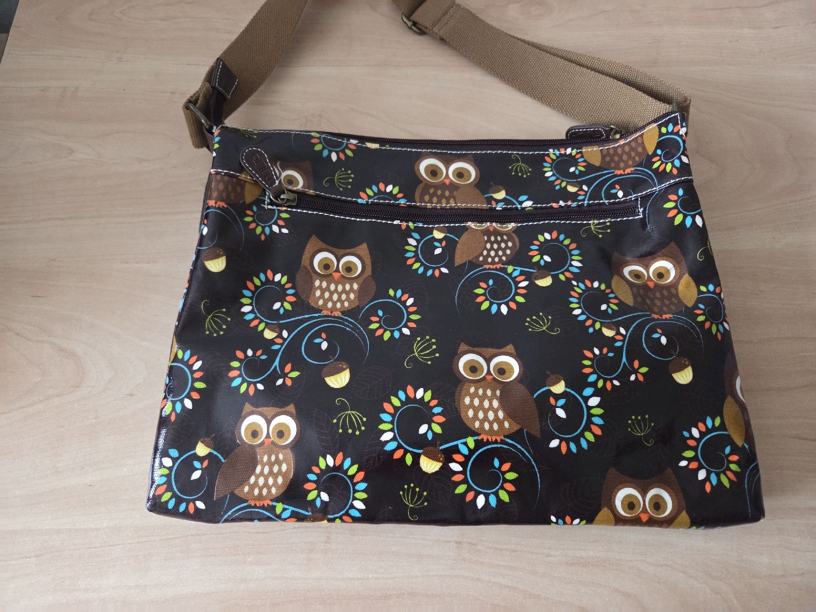 Tulip Borse da donna: Tasche Marke Tulip im Eulen Design  – Usato da Winterthur venduto da katzen07 3