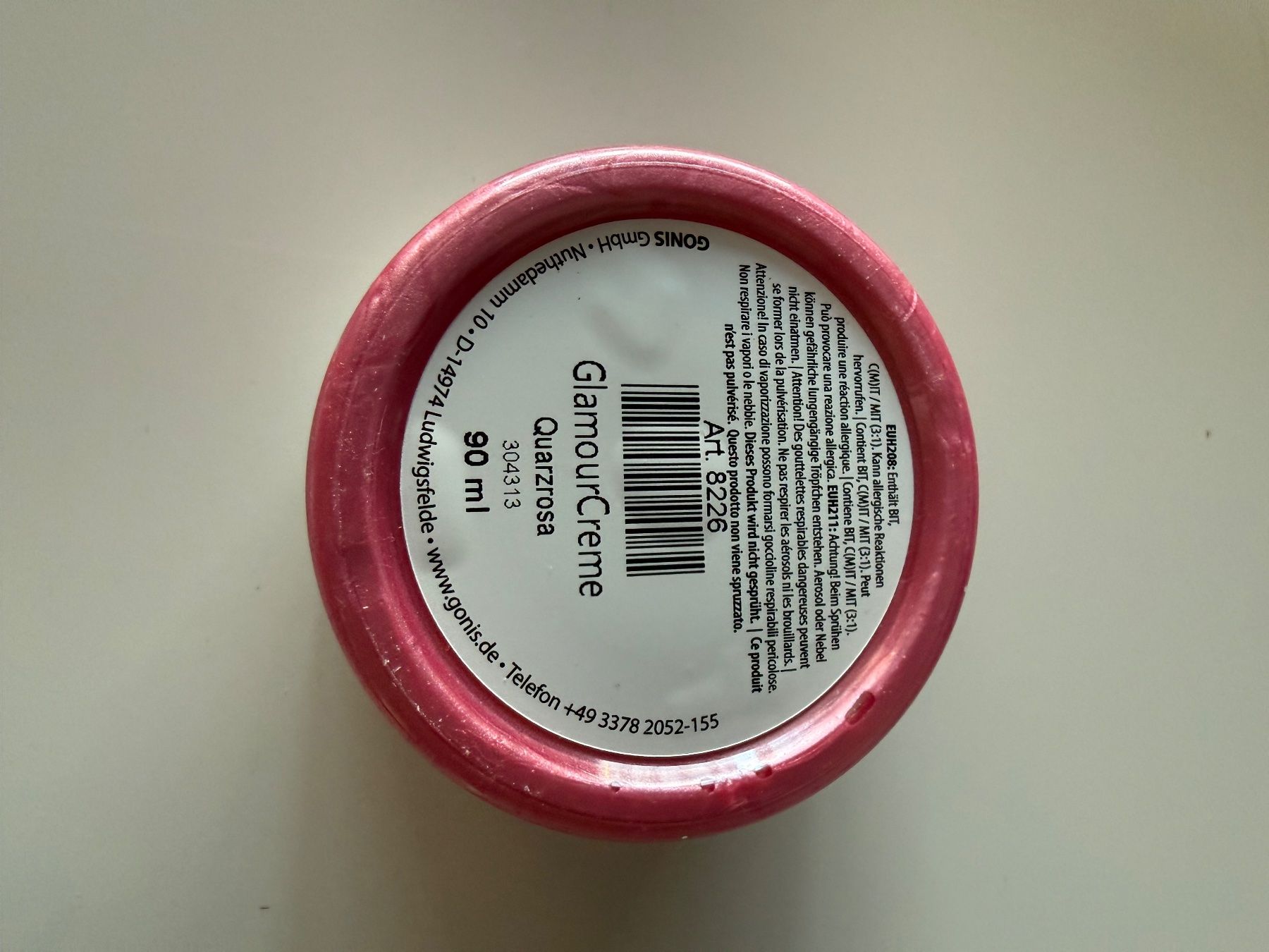 Colori: GonisGlamourcreme Quarzrosa – Nuovo (secondo la descrizione) da Schüpfheim venduto da carambas1971