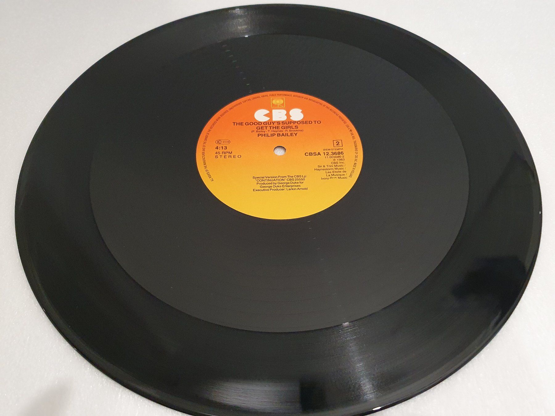 Dischi in vinile: Philip Bailey – I Know (Single, Disco) – Usato da Uster venduto da Vinyl-Leidenschaft 5