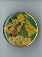 Mickey Mouse Euro Disney Kodak, Pin Rarität!