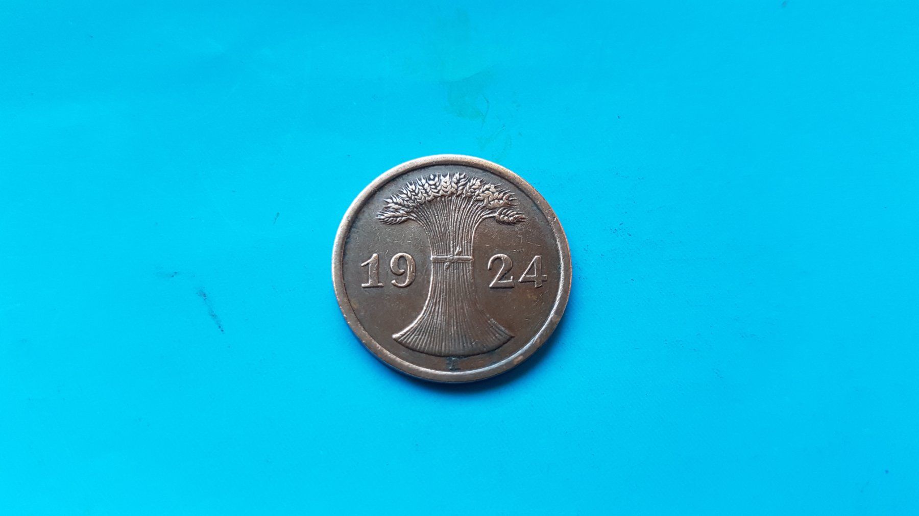 Tutti le monete: 2 Rentenpfennig - Weimar 1924 A – Usato da Reinach BL venduto da Dexy62