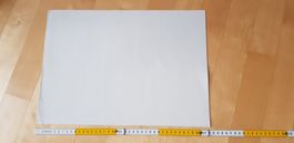 Leder weiss Nappaleder A3 Format