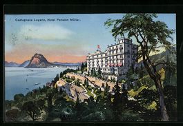 Castagnola-Lugano, Hotel Pension Müller