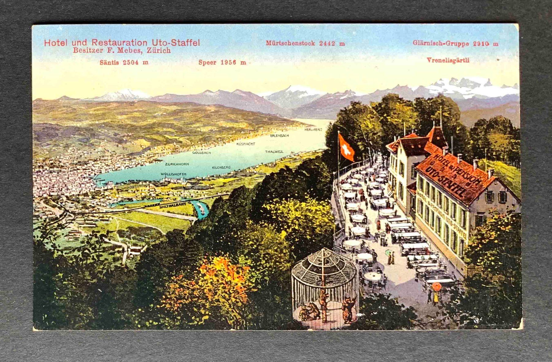 Cartoline postali: AK UTO STAFFEL UETLIBERG – Usato da Goldau venduto da artelier1