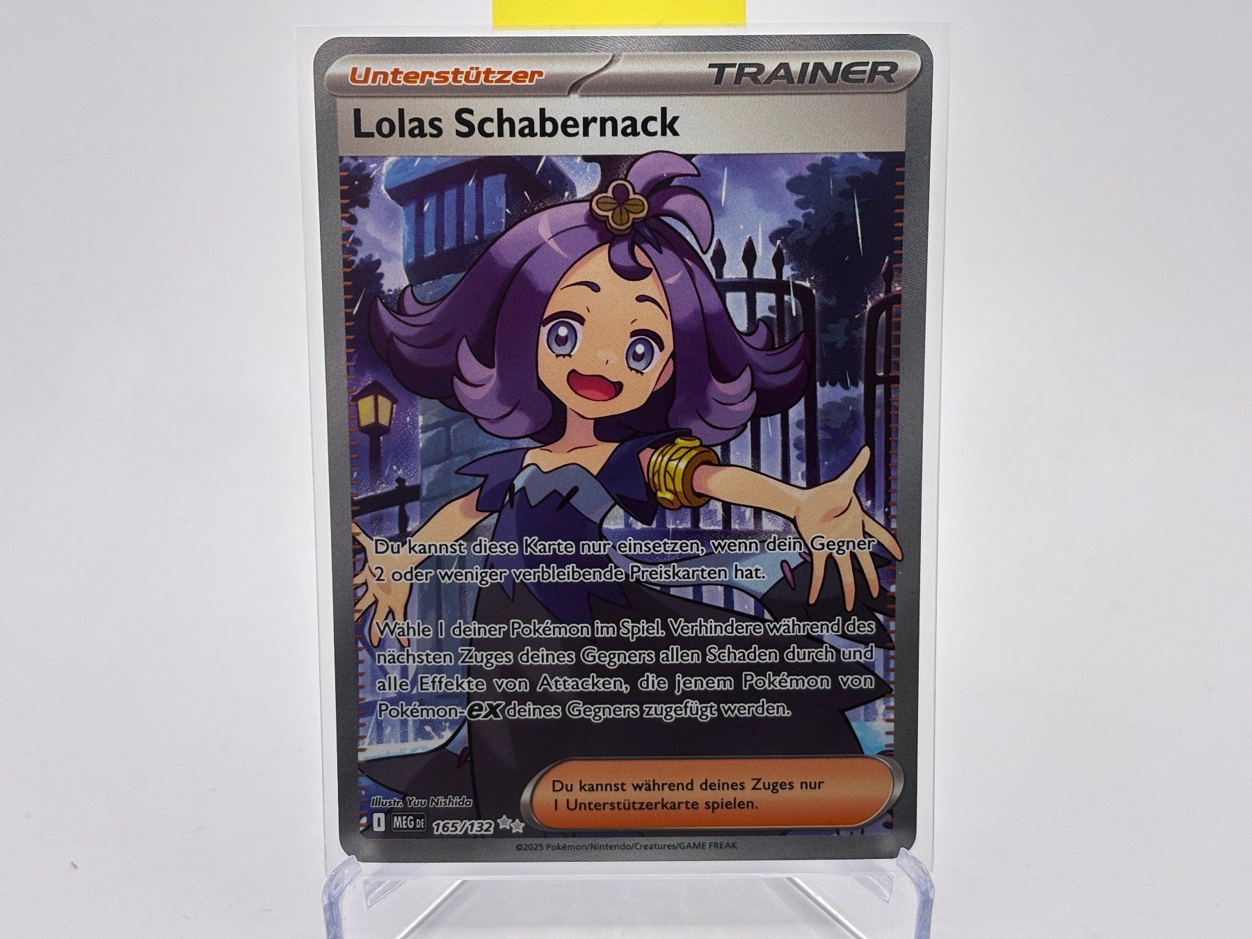 Pokémon Carte collezionabili: Mega-Entwicklung - Lolas Schabernack  (MEG 165) - DE – Nuovo (secondo la descrizione) da Allschwil venduto da Bullach