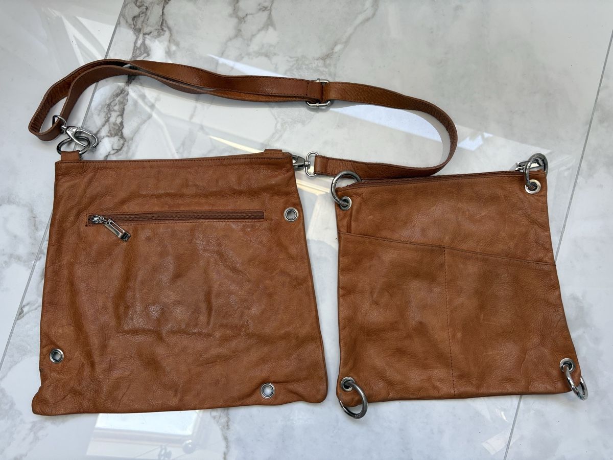 Sacs femmes: Spezielle Ledertasche - 2 in 1  – D'occasion à Estavayer-le-Lac par Mimmy02 1