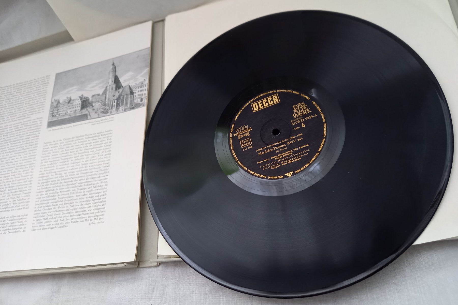 Dischi in vinile: LP-Sammlung "MATTHÄUS-PASSION" – Nuovo (secondo la descrizione) da Binningen venduto da mar_2jlr 4