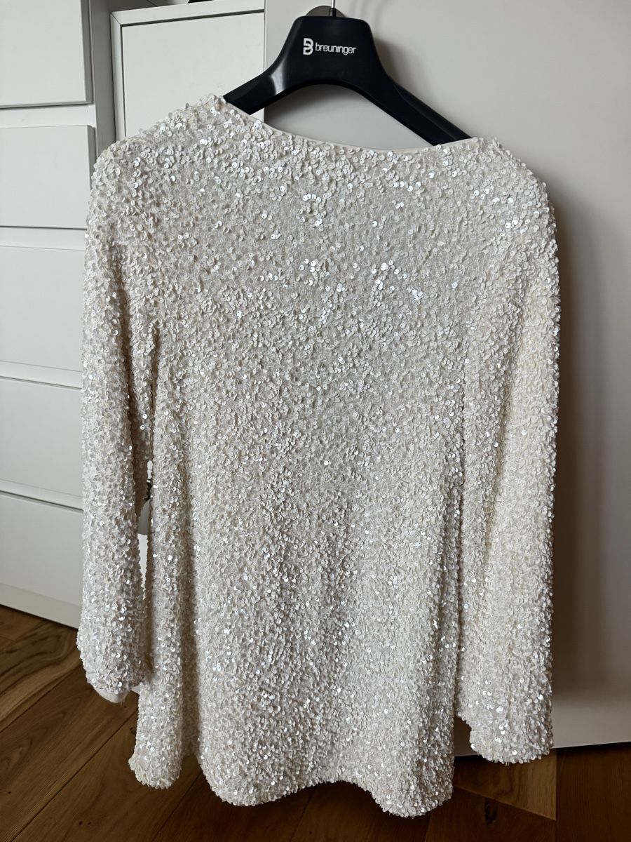 H&M Vestiti: Glitzer-Kleid mit Schleife – Usato da Schaan venduto da kri_tsw8 1