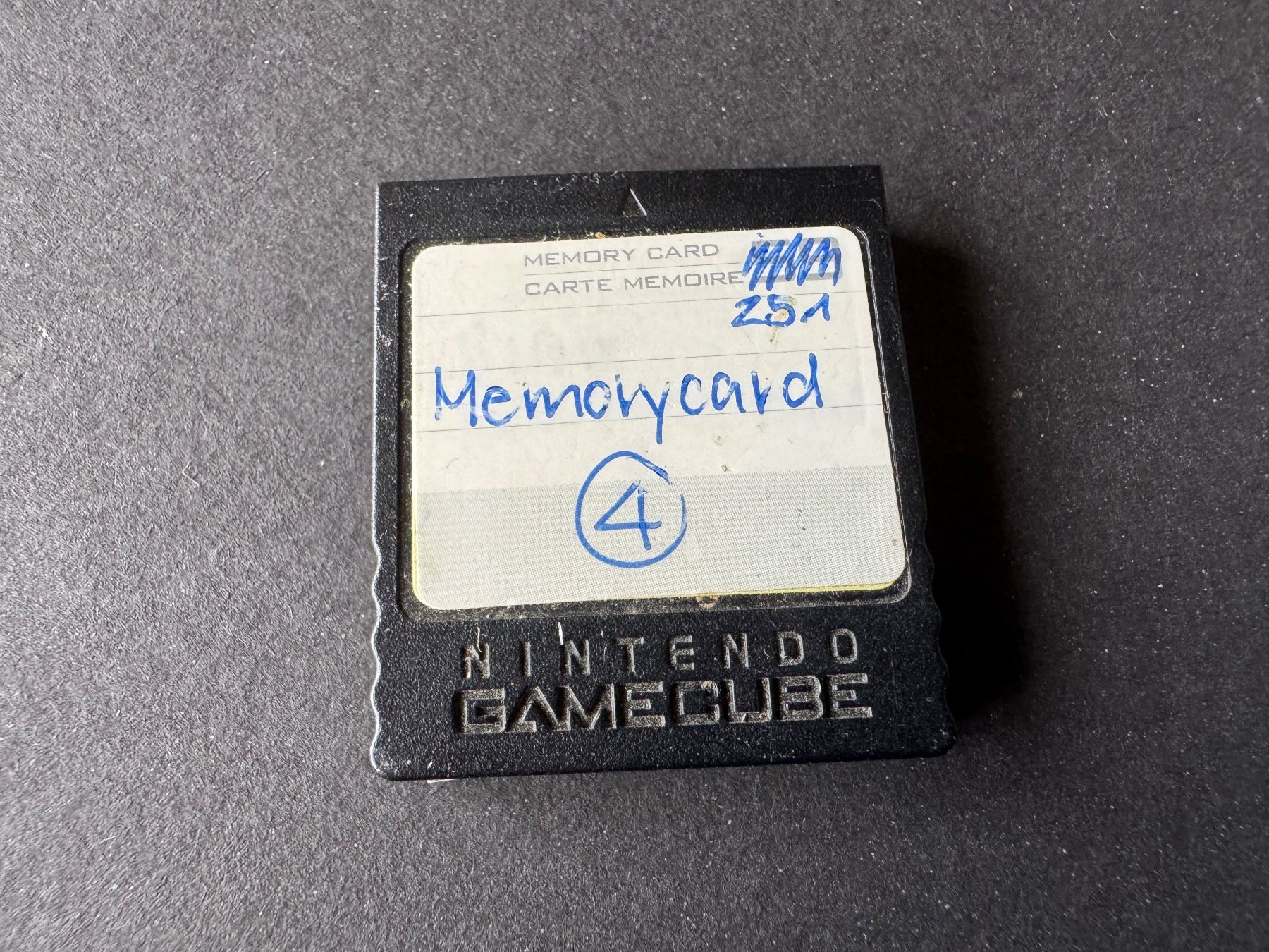 Memory Units & Memory Cards: NINTENDO GAMECUBE MEMORYCARD 251 – Gebraucht aus Hägendorf von bri_v995