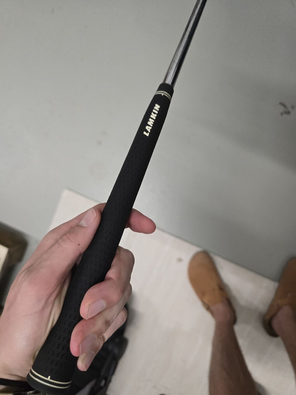 Wilson Mazze & Set: Wilson Original Forged Putter Lamkin Grip used condition – Usato da Brüttisellen venduto da ryanclarky5 1