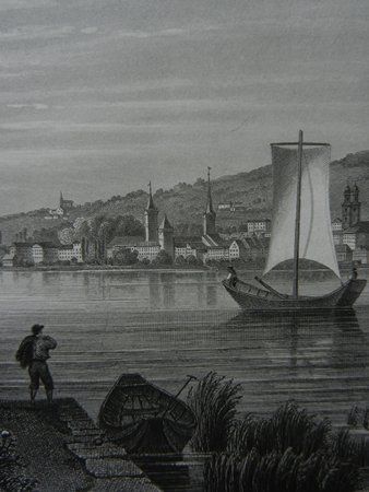 Incisioni: Zürich Enge Zürichsee – Usato da Risch venduto da Rischli15 5