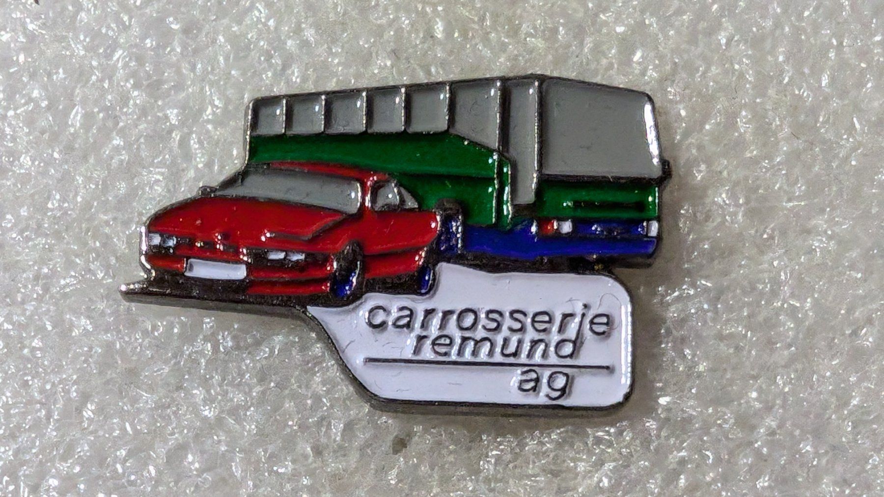 Placchette & Badge: Ansteckpin 209: Remund AG – Usato da Oppligen venduto da Pin-Fall-Shop