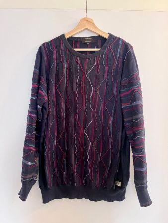 Rare Carlo Colucci dark blue/ purple sweatshirt