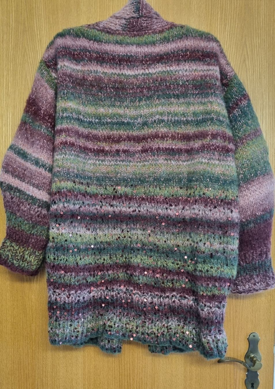 Giacche: Coole elbstgemachte Strickjacke, Gr. M/L – Nuovo (secondo la descrizione) da Oftringen venduto da MalousAllerlei 7