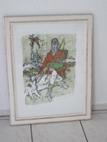 Alois Carigiet Orig.-Litho DER HIRTE 1978  hs./hn. 53/250