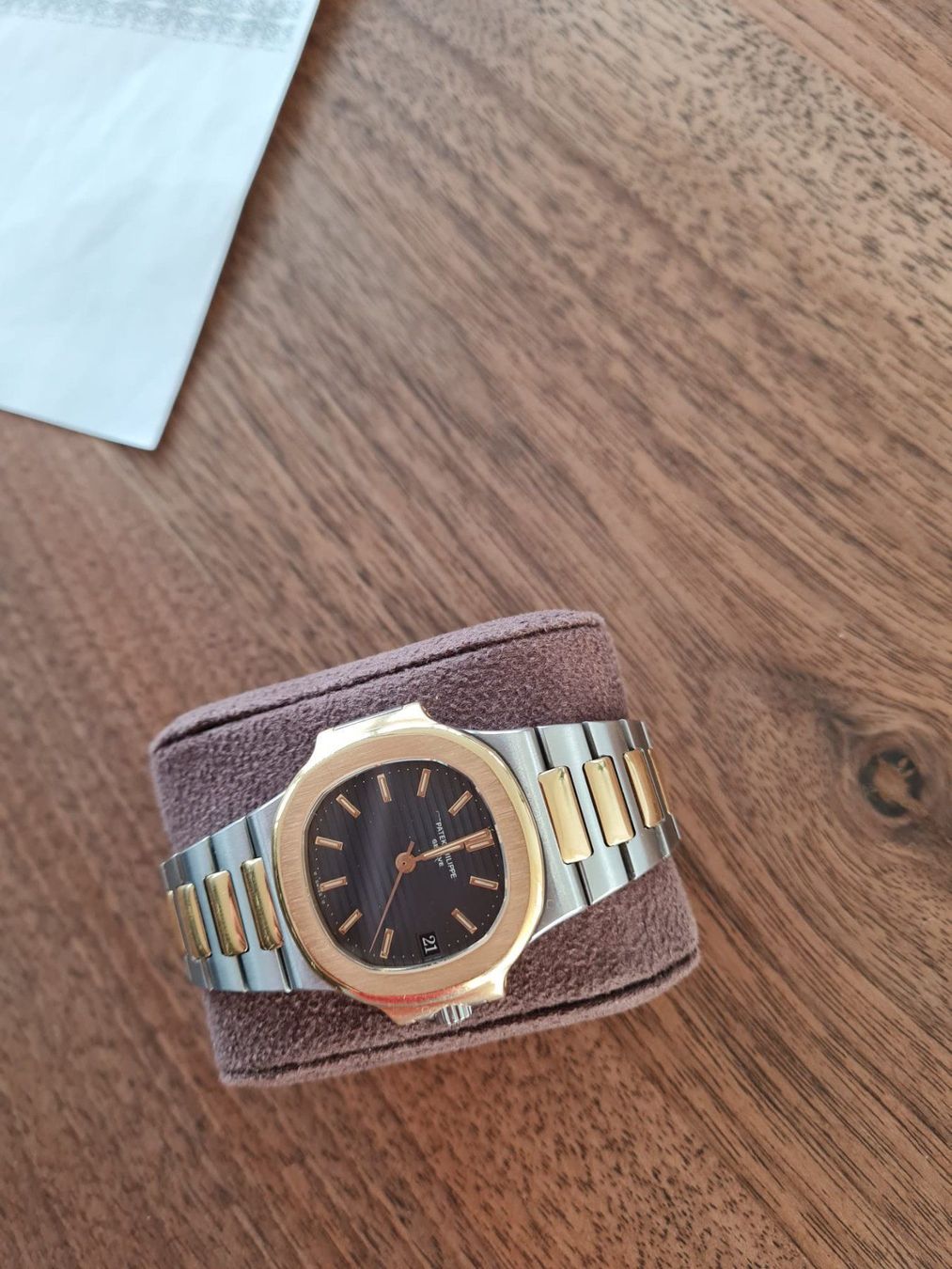 Patek Philippe Uhren: Patek Philippe Nautilus 3800/001 – Gebraucht aus Sursee von watch-hunter13 3