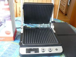 Digital-Kontaktgrill König wie neu 2versch. Platten