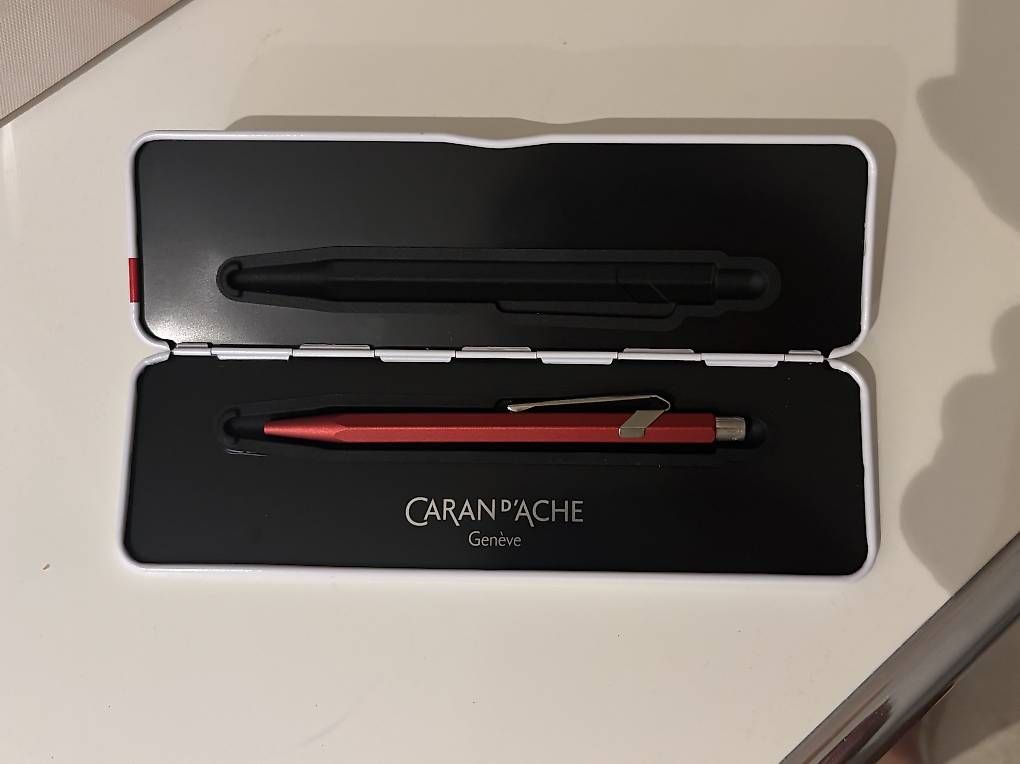 Caran D'Ache Penna & Evidenziatori: KUGELSCHREIBER 849 COLORMAT-X Rot – Usato da Zürich venduto da car_9sdb 1