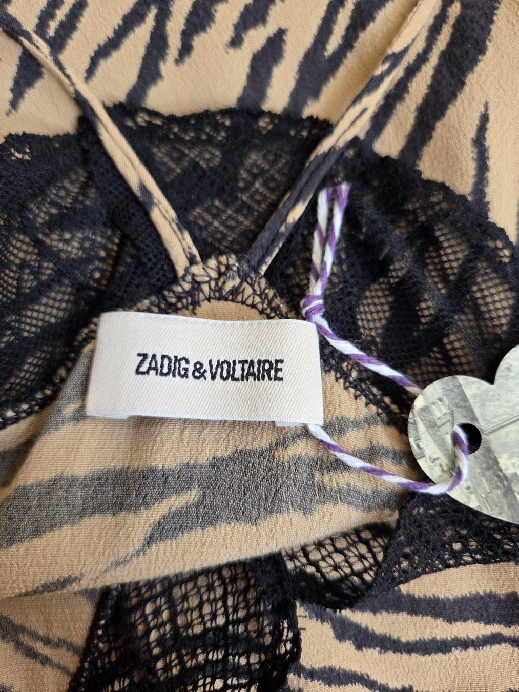 Zadig & Voltaire Tops: Zadig & Voltaire Tiger-Top S/M – Gebraucht aus Bern von -Aniko- 3