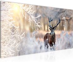SONDERPREIS ‼️ Grösser Bild HIRSCH 100x40
