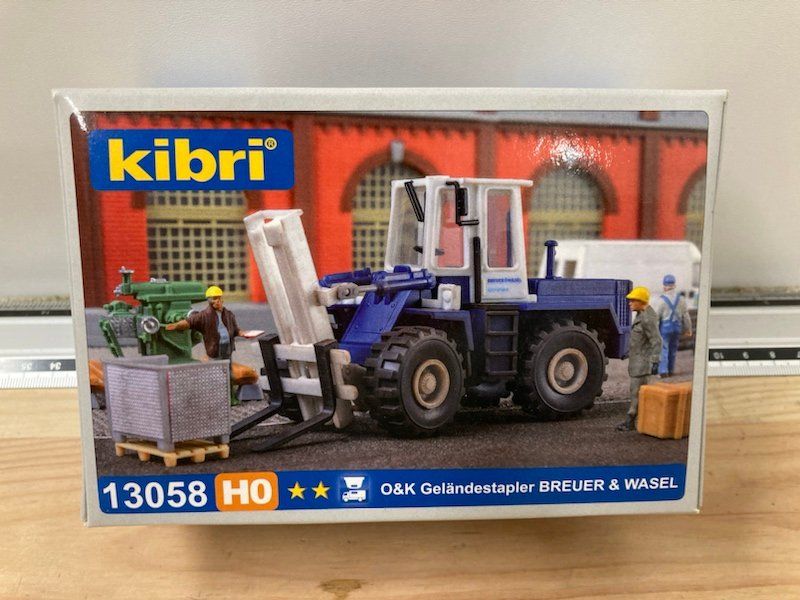 Kibri H0 13058 O&K Geländestapler BREUER & WASEL (Neu und ...
