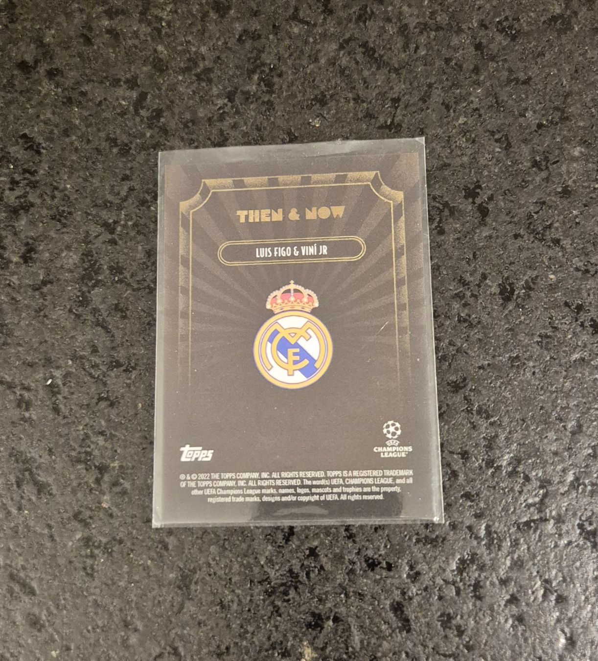 Topps Carte collezionabili: Figo & Vini Jr - Real Madrid - Topps – Nuovo (secondo la descrizione) da Burg AG venduto da Danoe 1