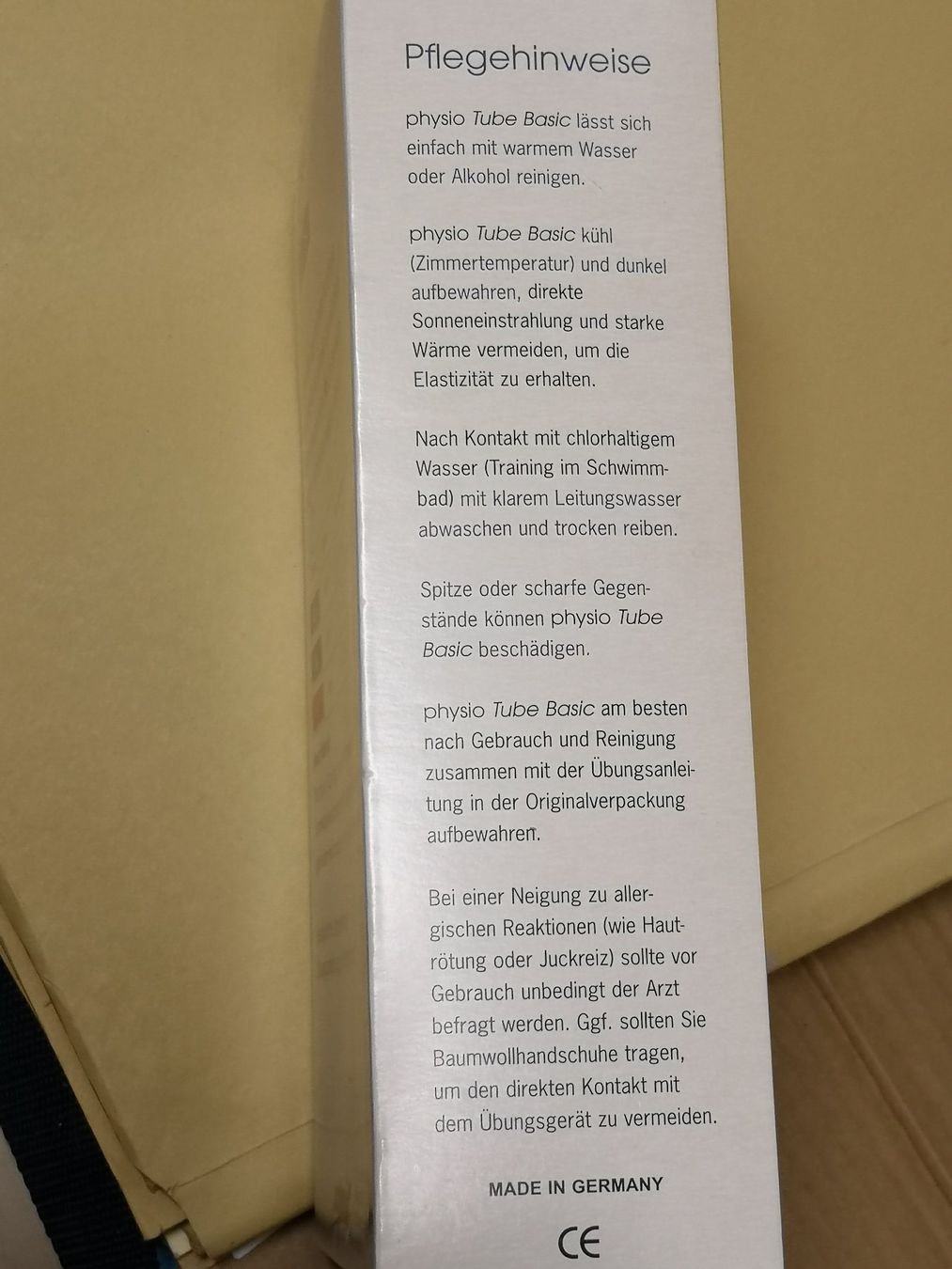 Sonstiges zum Basteln & Handarbeiten: Schmidt Sports Physio Tube Basic Training leicht = grün – Gebraucht aus Kloten von Euroasia 4