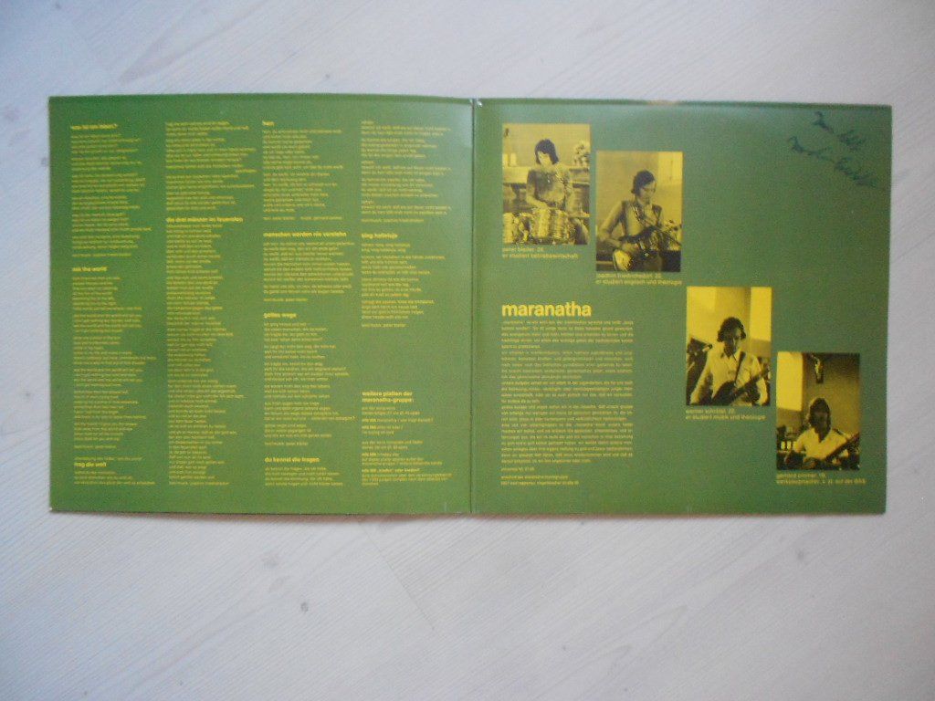 Schallplatten: MARANATHA – Gebraucht aus Bex von Giorgiob 3