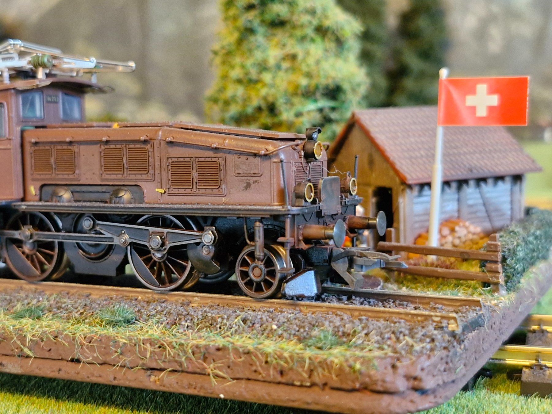 Trix Modellini di ferrovie: Schweizer Krokodil der Fa.Trix mit ESU Sound – Usato da Stans venduto da marlene330 2
