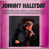 JOHNNY HALLYDAY - JOHNNY HALLYDAY - 33 Tours